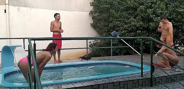  suruba na piscina - Dogaloy - Gaucho Pussyhunter -Pernocas - Dinnigata